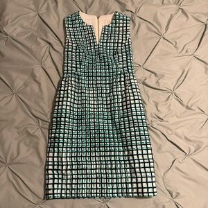 Kate Spade Checkered Midi Dress